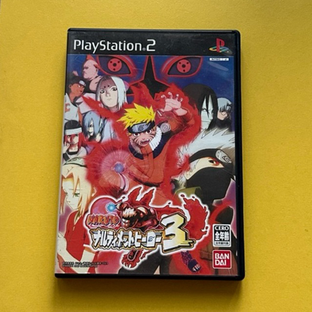 Game Ps2 Naruto ultimate ninja 3 JPN