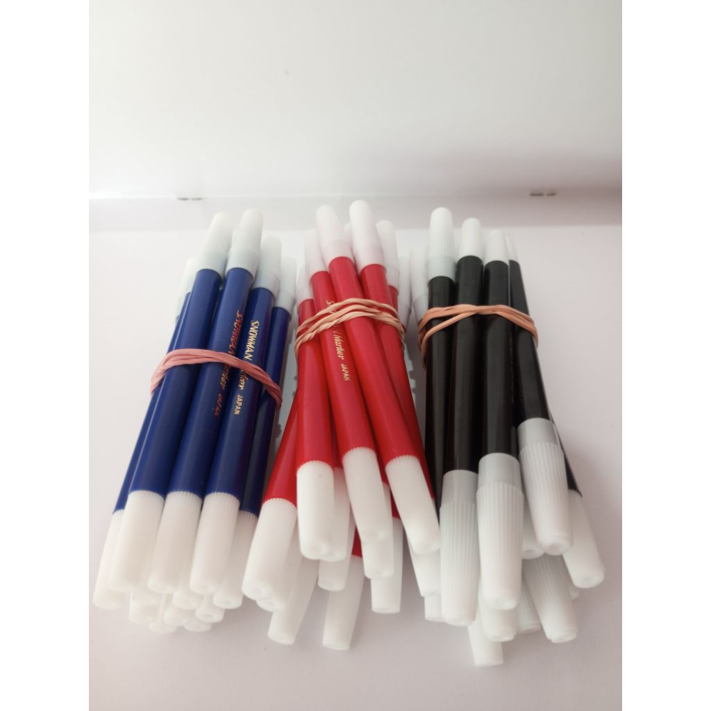 

Spidol kecil snowman murah spidol lepasan warna merk snowman isi 12