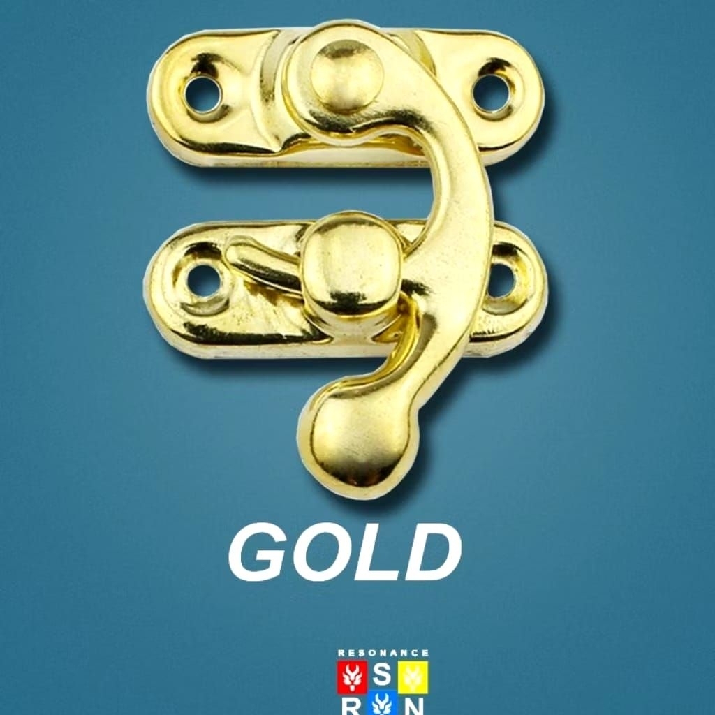 KUNCI BOX PERHIASAN-GRENDEL PENGAIT KOTAK PERHIASAN TEBAL/SOUVENIR