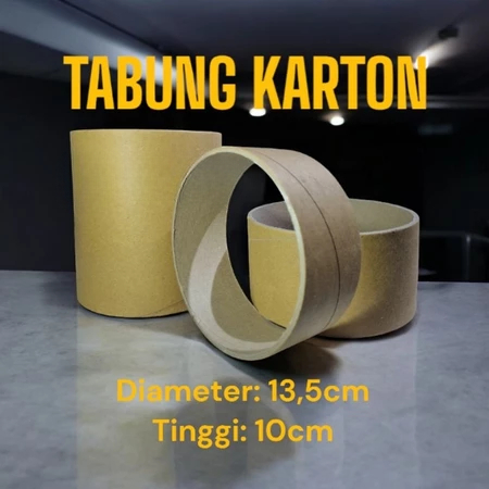 

Selongsong Tabung Karton Besar Kertas Gulungan Tisuue Diameter 13,5 Cm Tinggi 10 Cm