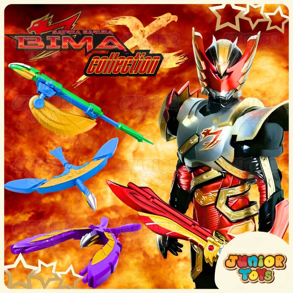 Mainan Perlengkapan Bima X Bandai Original