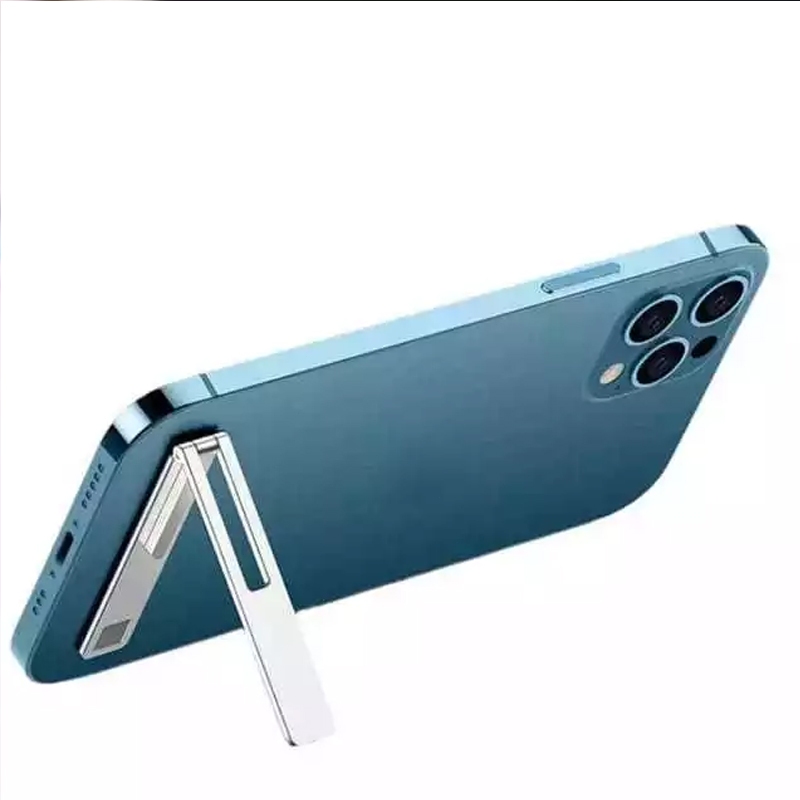 new product tipis banget stand stainless metal holder hp ultra-slim phone stand self-adhesive