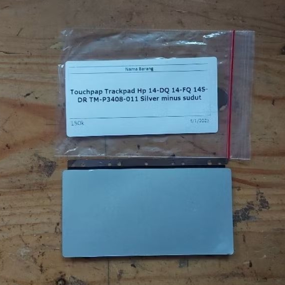 Touchpad Trackpad HP 14-DQ 14-FQ 14S-DR TM-P3408-001 Silver minus sudut