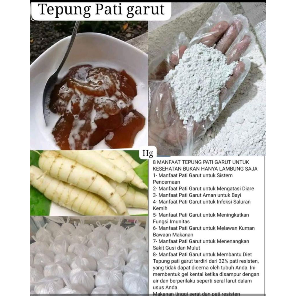 

PATI WIRUT 1kg Tepung Pati Wirut Asli Tanpa Campuran
