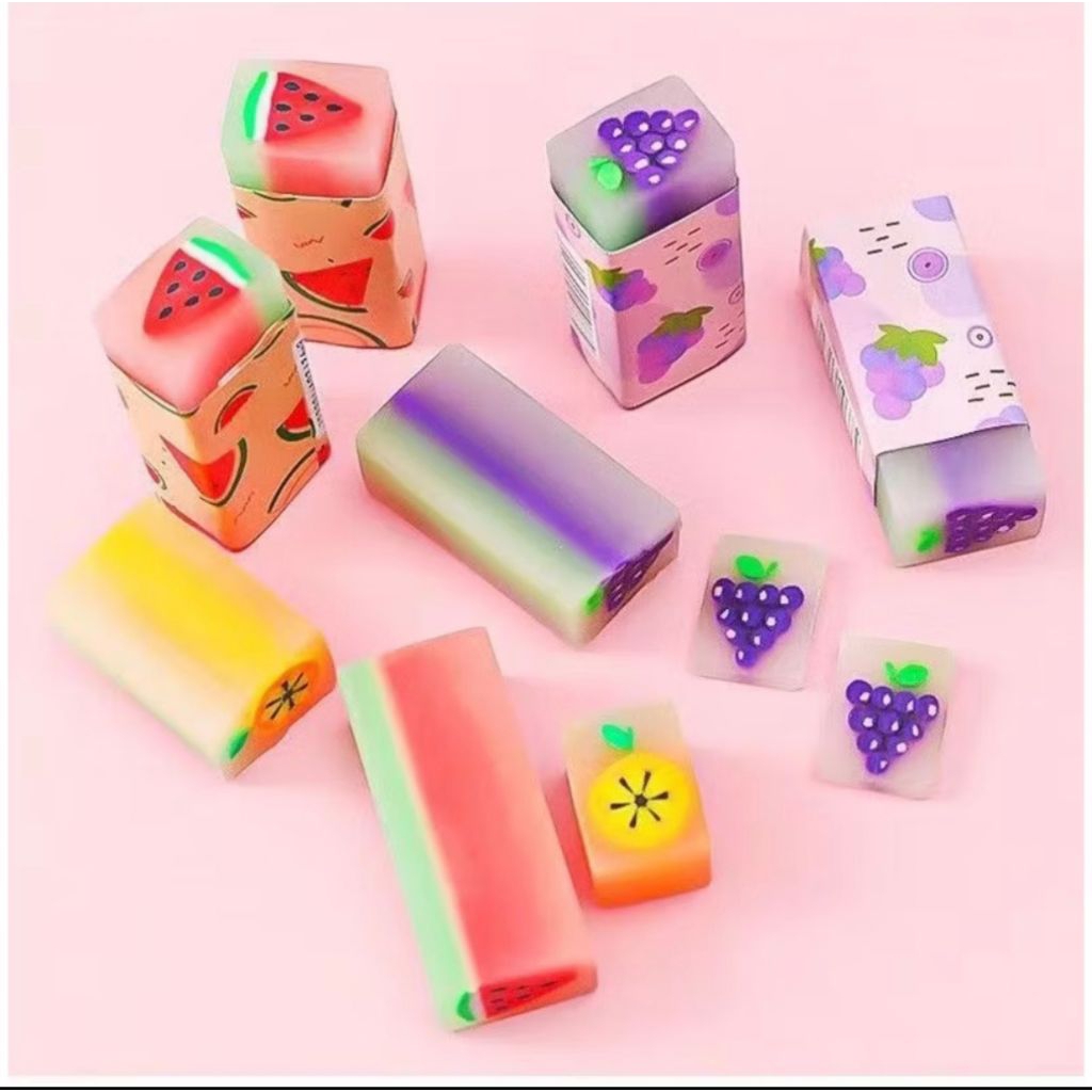 

PENGHAPUS PENSIL UNTUK ANAK SEKOLAH. PENGHAPUS KERTAS MACAM MOTIF