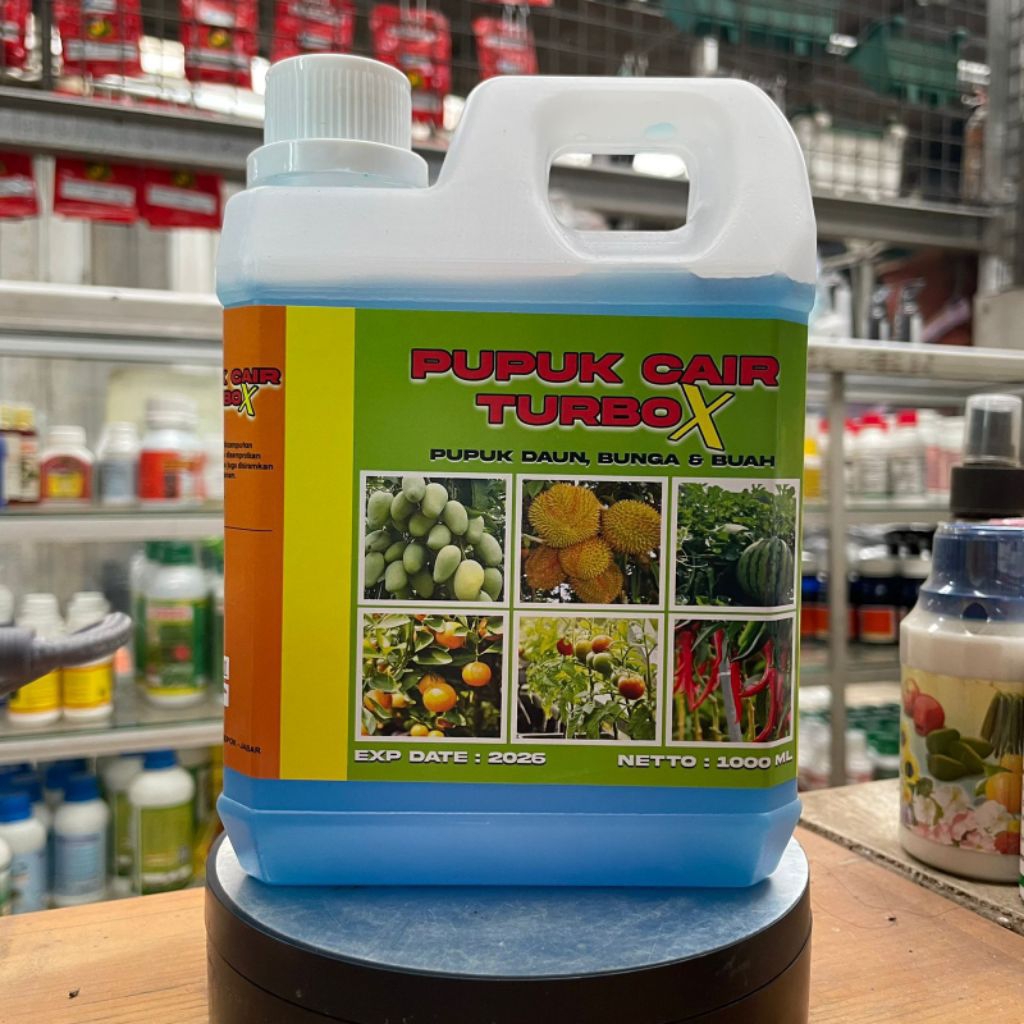 Pupuk Cair Perangsang Tunas Daun Bunga Buah 1 Liter Nutrisi Tanaman Lengkap