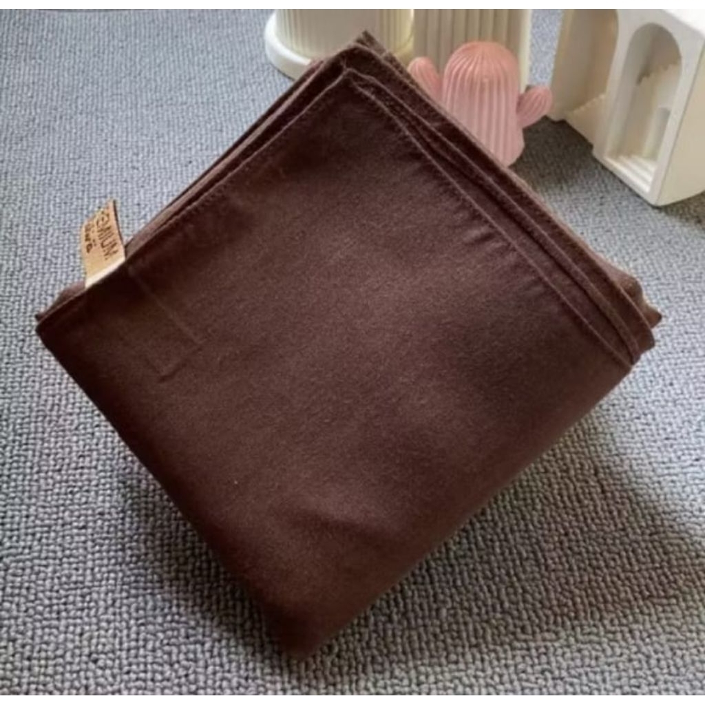 kerudung katun paris segi empat motiv polos