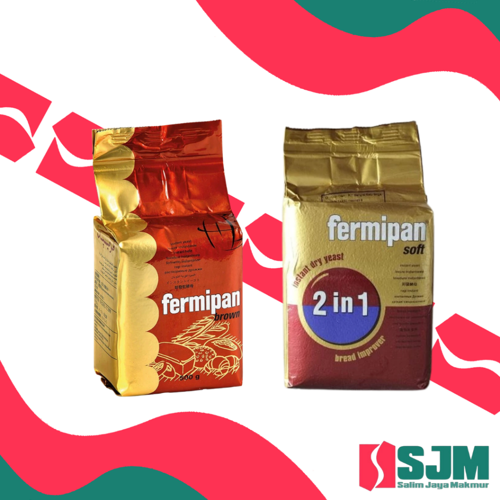 

Fermipan Brown & Fermipan 2 in 1 - Ragi Instan Berkualitas
