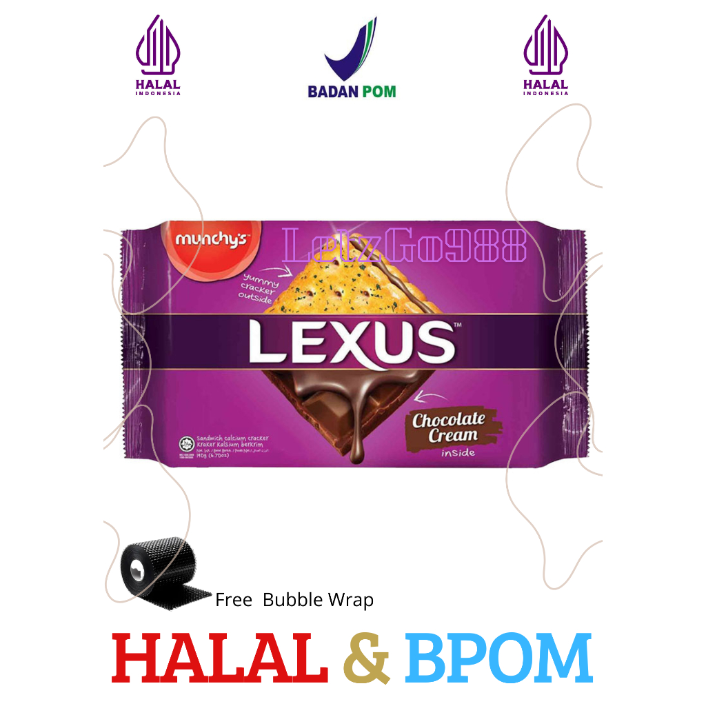 

Biskuit Munchys Lexus Chocolate - Biskuit Cokelat