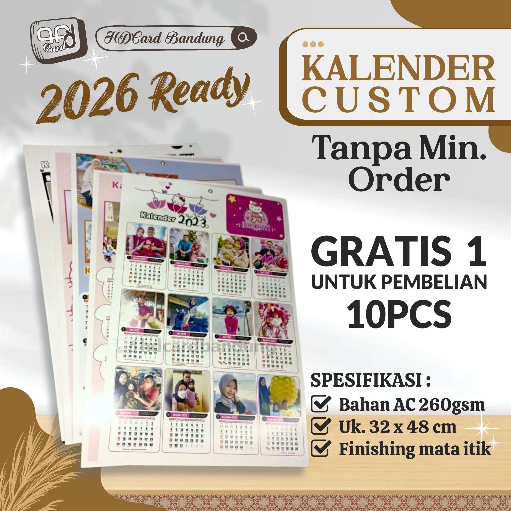 

Kalender Foto Kalender Custom Satuan