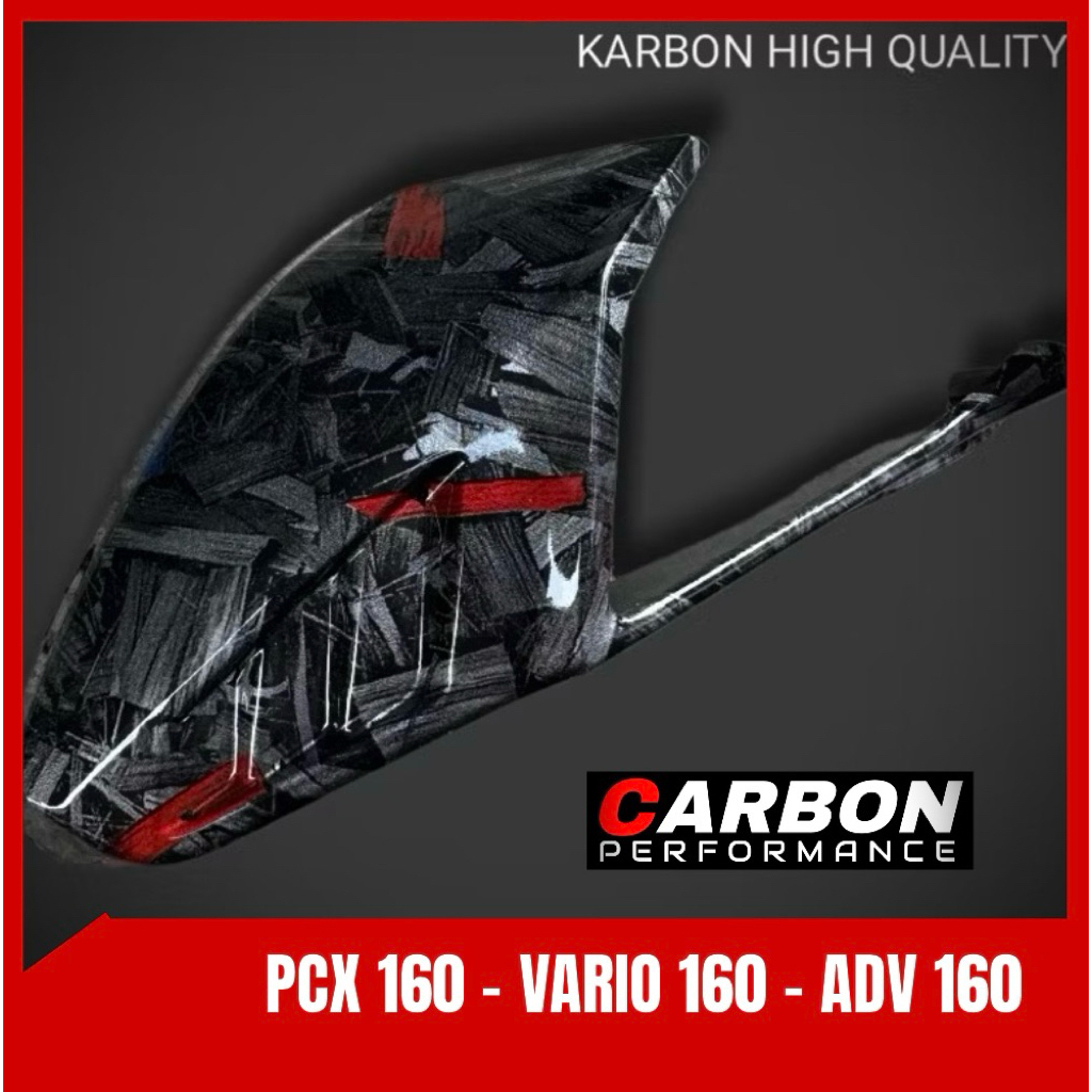 SAMBUNGAN FILTER PCX 160 CARBON FORGED ▪️sambungan filter pcx 160 carbon Forged sambungan filter var