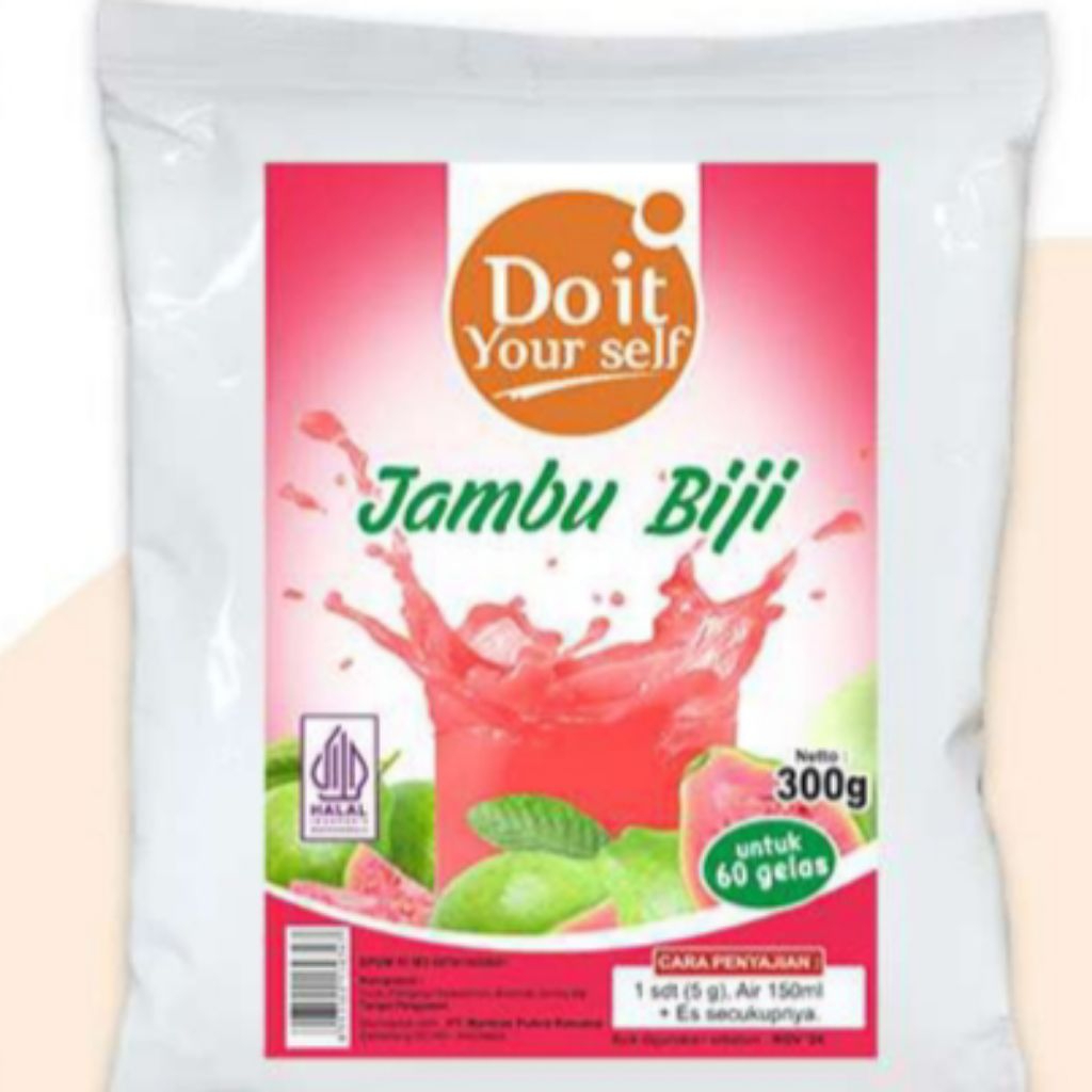 

DIY Powder Minuman Buah Jambu Biji 300gr