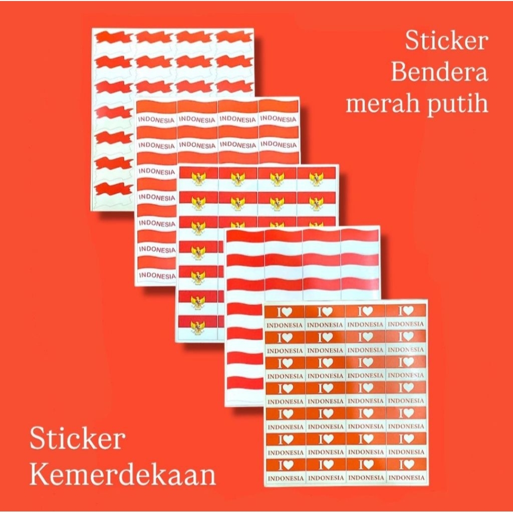 

STICKER MERAH PUTIH KEMERDEKAAN