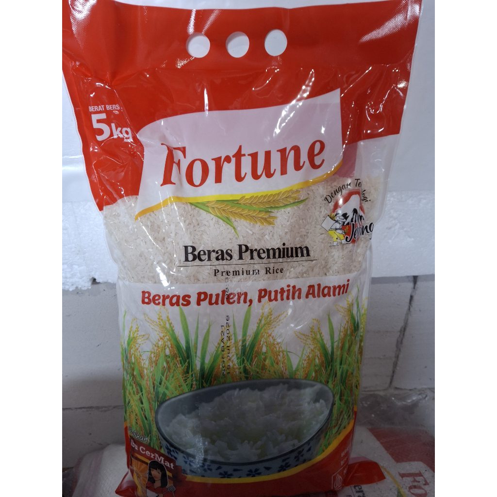 

Beras Premium - Fortune 5 kg