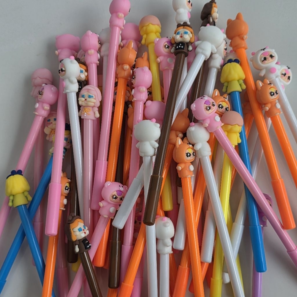 

PEN GEL BB3 & CBB (5 PCS), Pen lucu/ pen aestetik/ pen gel/ pen unik/ pen bb3/ pen cbb