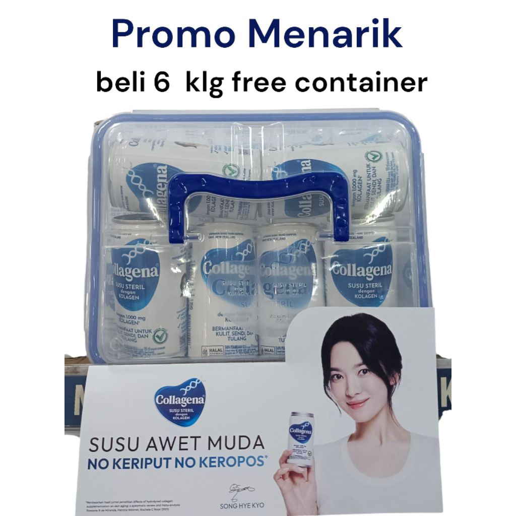 

Collagena Susu Steril Kolagen Paket isi 6
