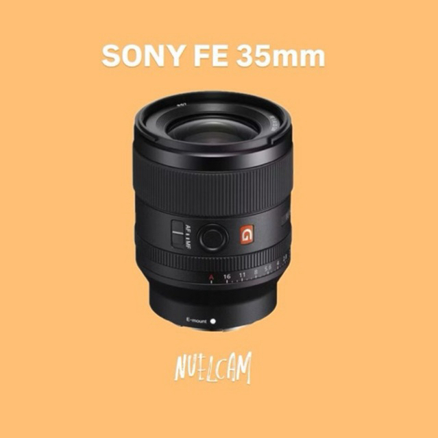 LENSA SONY FE35mm