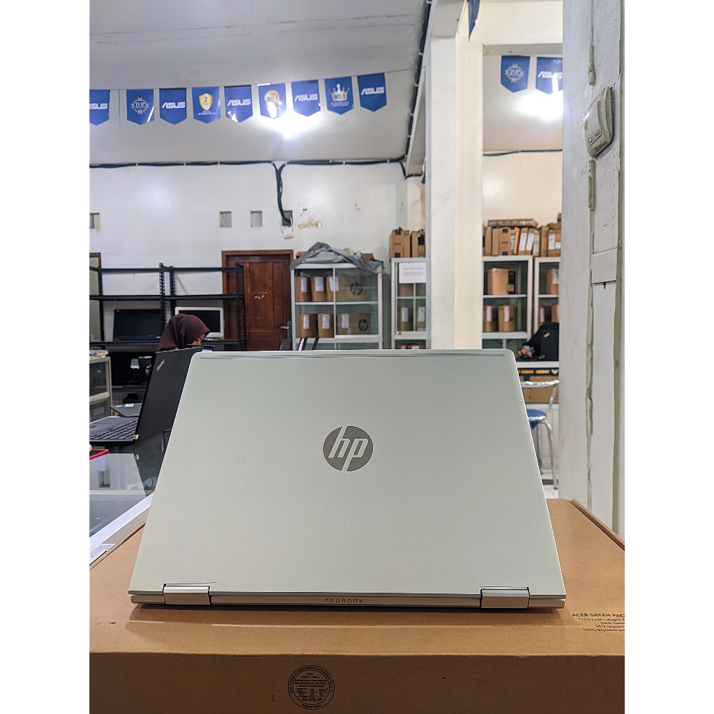 Laptop Murah Hp Probook X360 435 G8-Ryzen 5 5600H-Ram 16/256 Gb-Touchscreen flip 360
