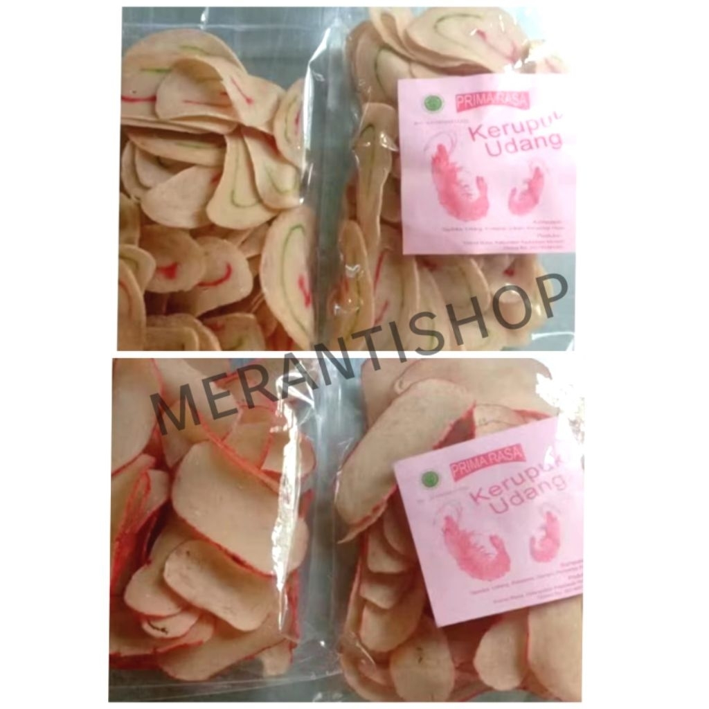 

Kerupuk Udang Prima Rasa No.1 250gram khas Rangsang / Hepia Warna / Hepia Bingkai Merah