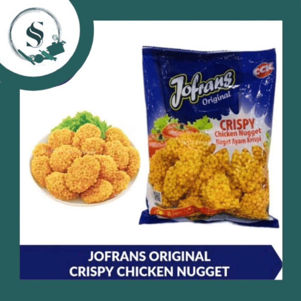 

(SM) JOFRANS NUGGET CRISPY 500GR | Frozen Food Jofrans Nugget Crispy 500gr