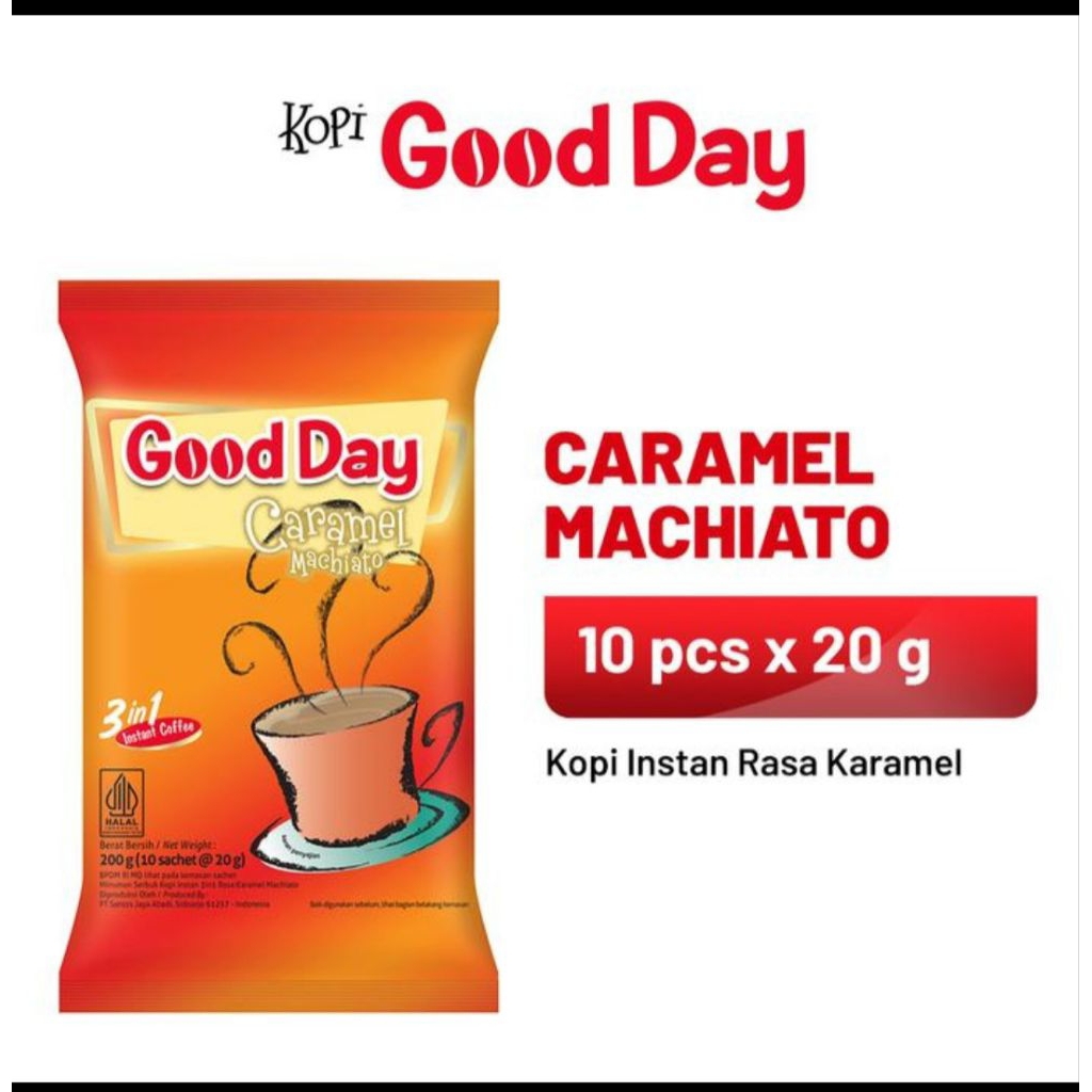 Good Day caramel Maciato Coffee Instant