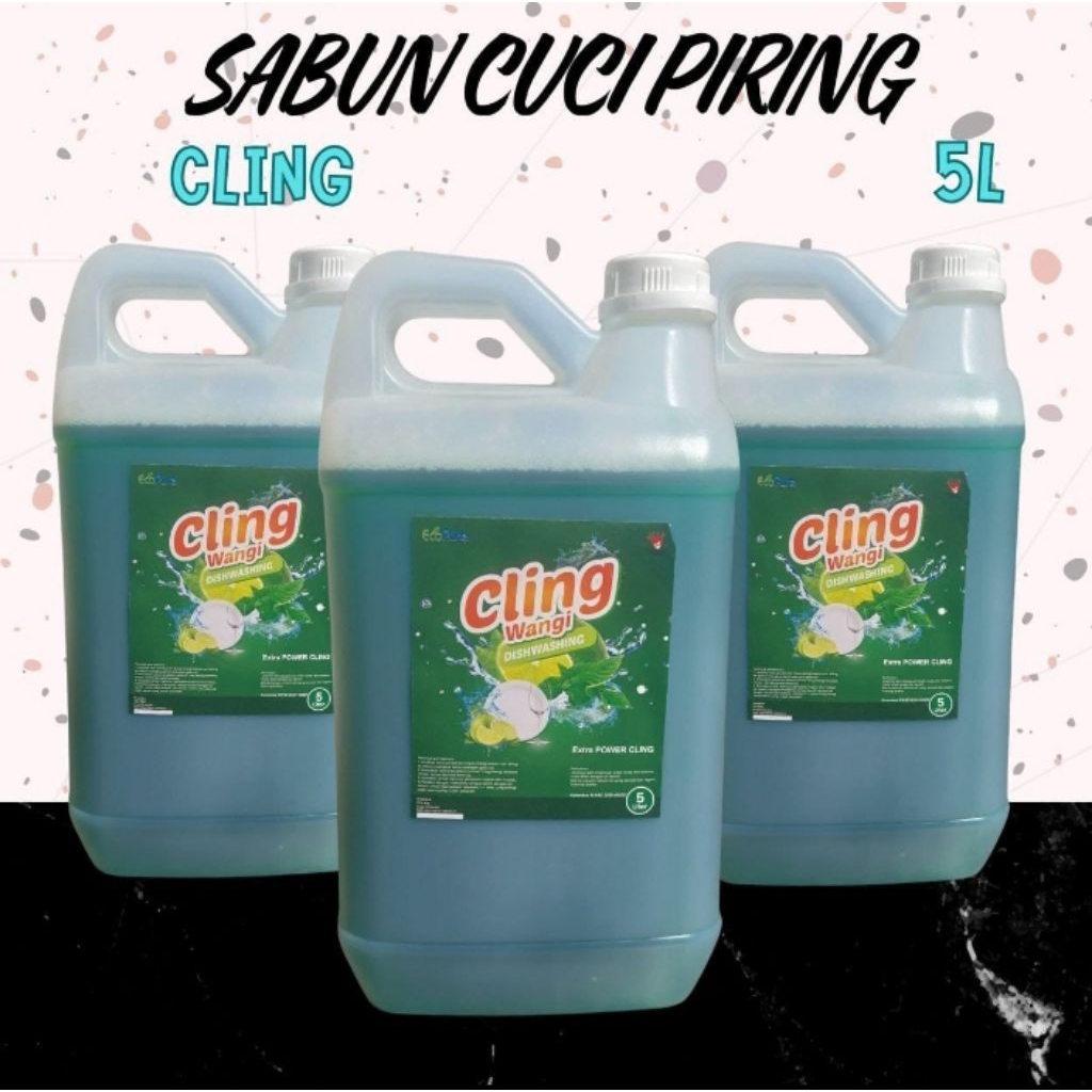sabun cuci piring "CLING" 5 LITER