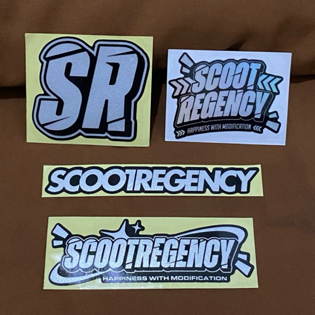 

Stiker pack SCOOTREGENCY
