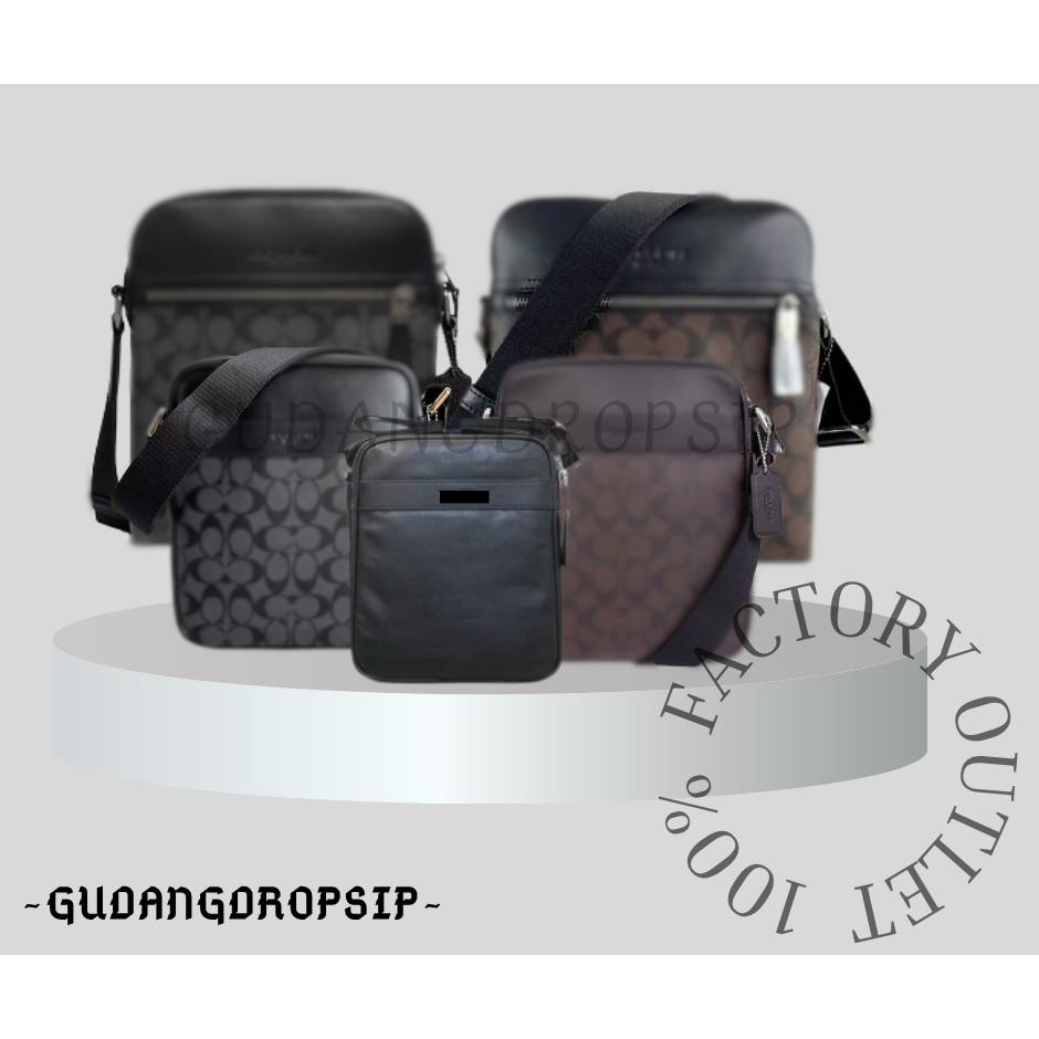 F73336 F54782 F54788 Tas Selempang Bahu Pria Factory Outlet