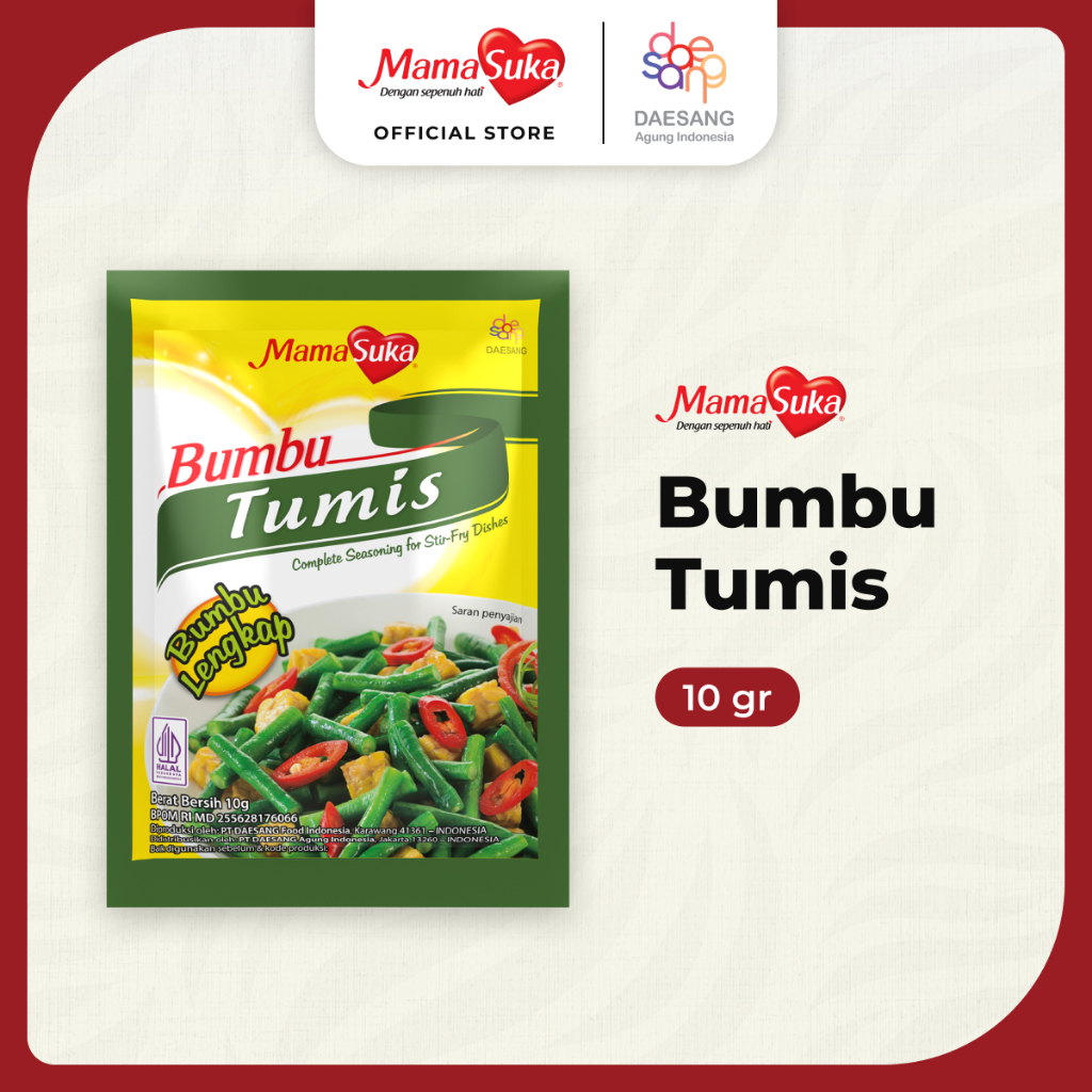 

[Free Gift] 1PCS MamaSuka - Bumbu Tumis 10 gr
