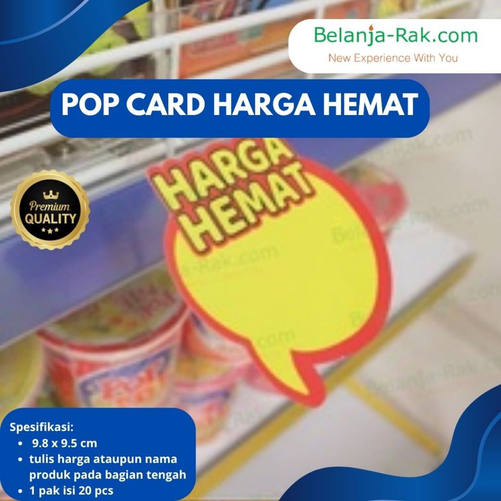 

Pop Card HARGA HEMAT kertas promo