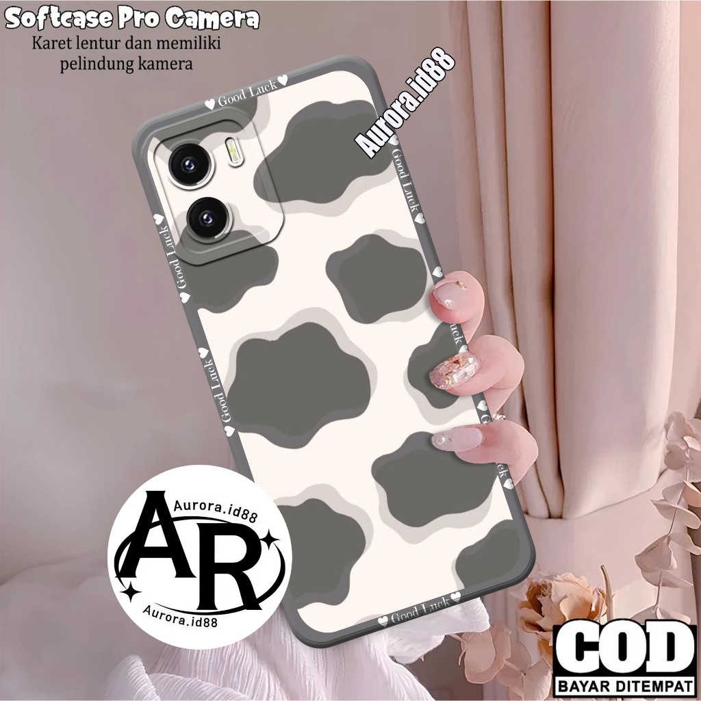 Softcase Hp Vivo Y15S/Y01/Y01A Terbaru - JOYOLA - Fashion Case Keren - Case Vivo Y15S/Y01/Y01A - Sil