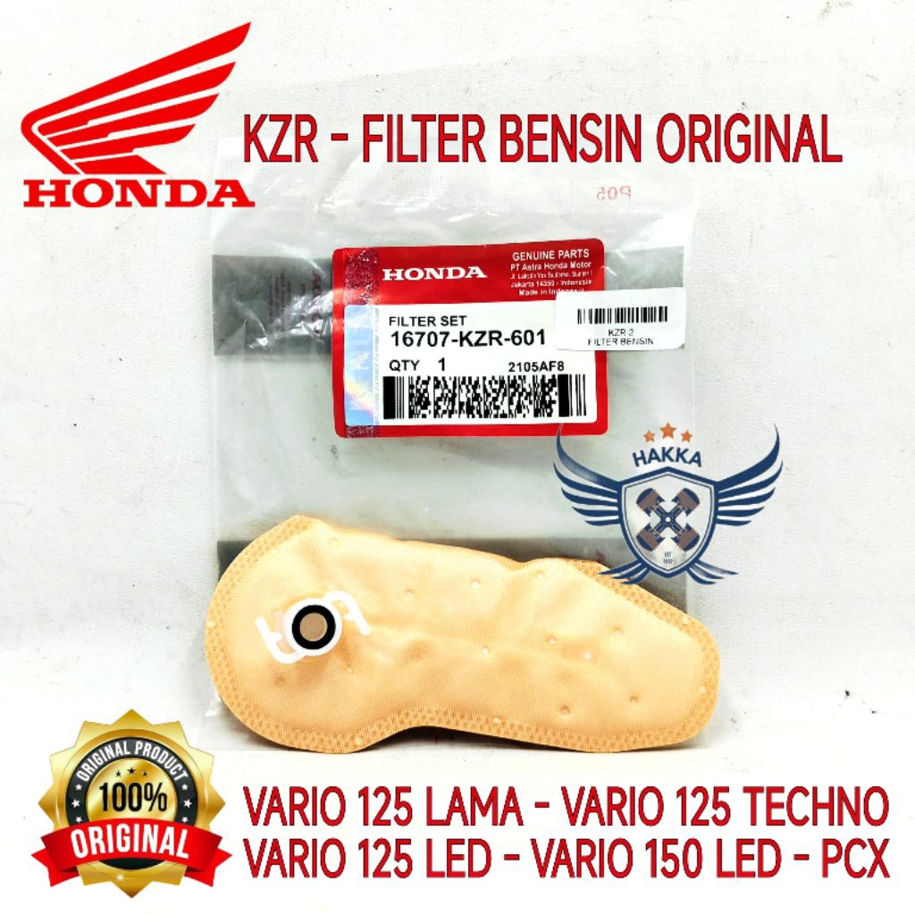 KZR ORIGINAL FILTER BENSIN HONDA PCX 150, FILTER BENSIN HONDA VARIO 125 LAMA, FILTER BENSIN HONDA VA