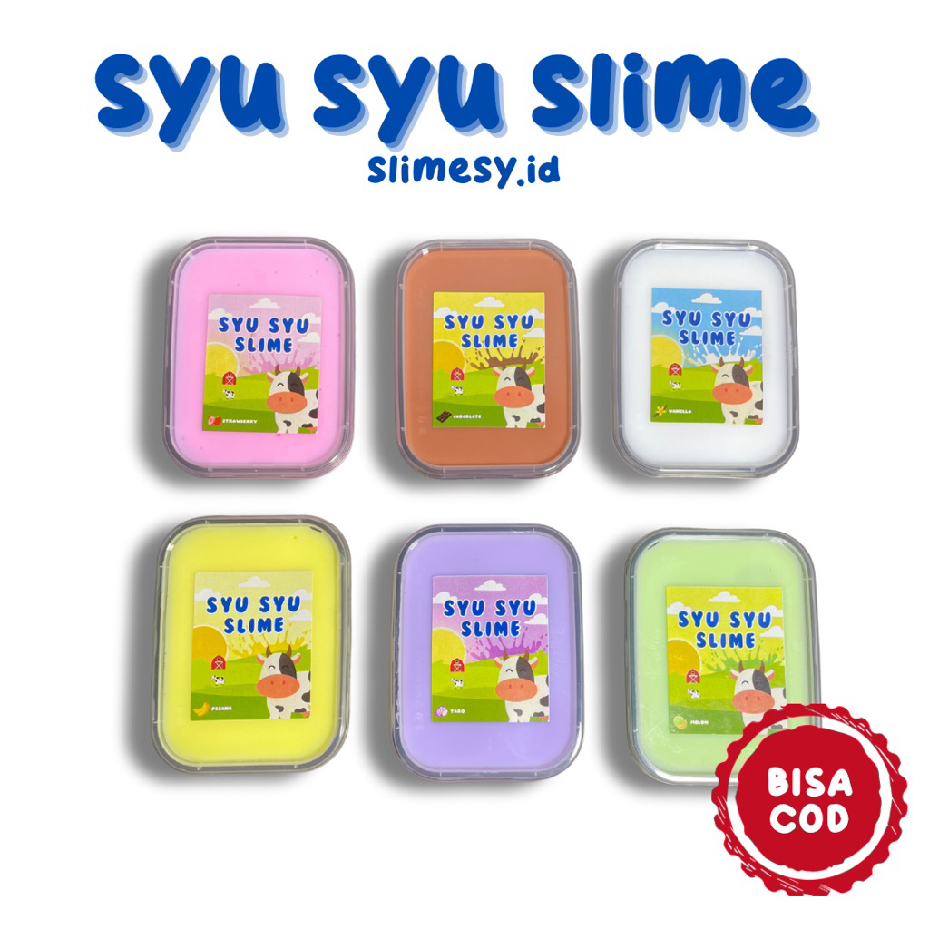 BISA COD SUSU SLIME | SLIME SUSU | SLIME MURAH | MILK SLIME | ULTRAMILK SLIME | TOFU SLIME SUSU | TO