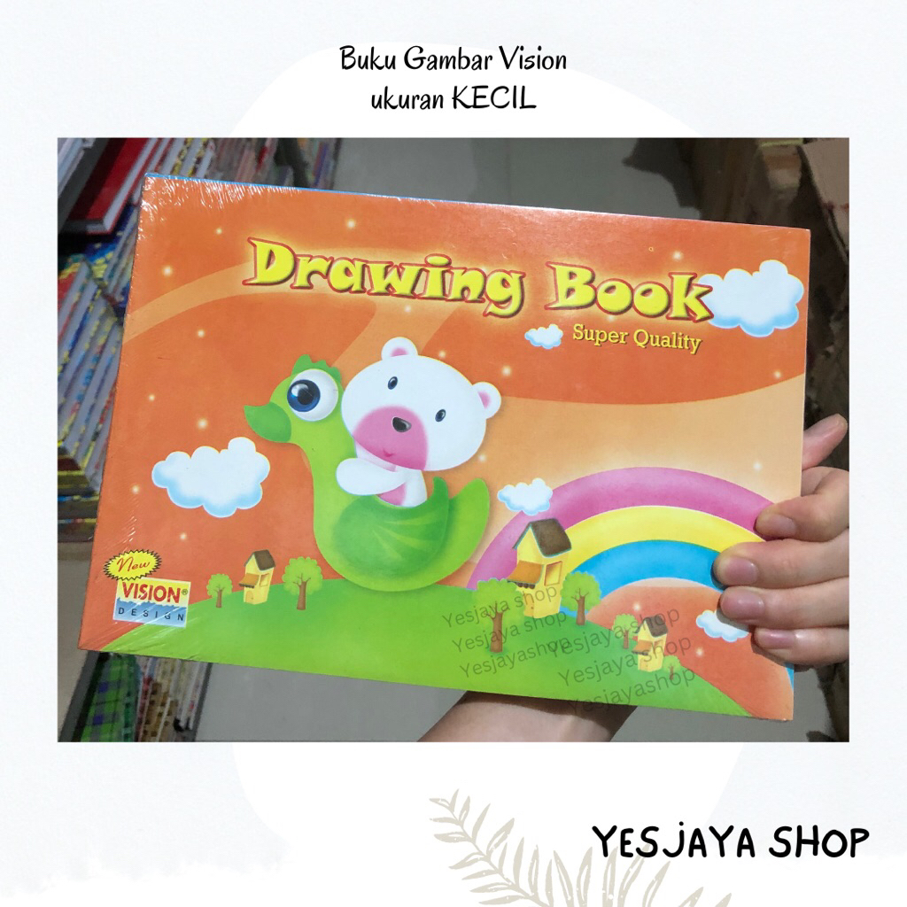 

{1 pc} Buku Gambar VISION Kecil / Buku gambar lucu karakter / Buku gambar Ukuran Kecil