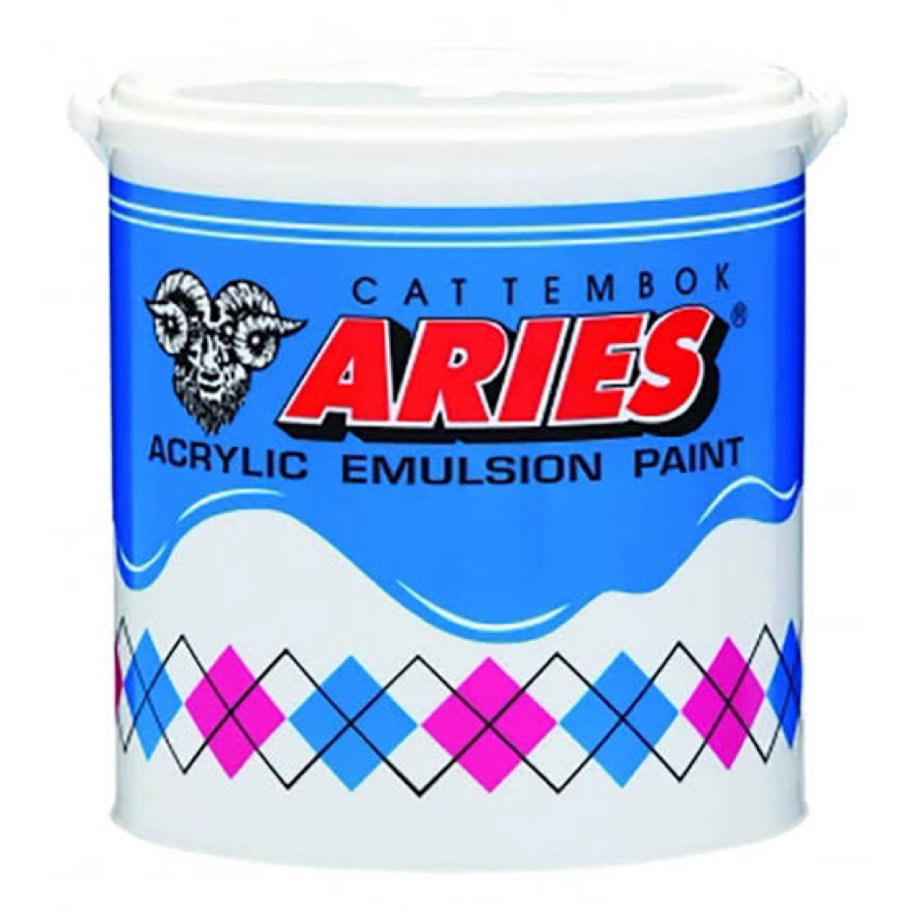 Cat Tembok Aries Kemasan 4 KG Full Warna Avian Brands Cat Tembok Interior Putih