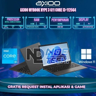 Axioo Mybook Hype 3 G11 Core i3-1125G4