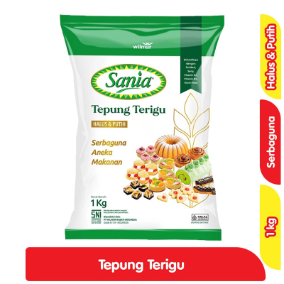 

Sania Tepung Terigu Serbaguna 1 kg