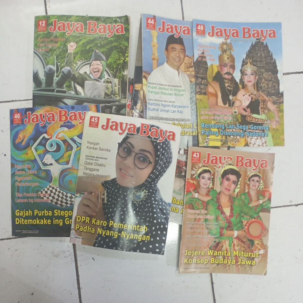 Majalah " Jaya baya",