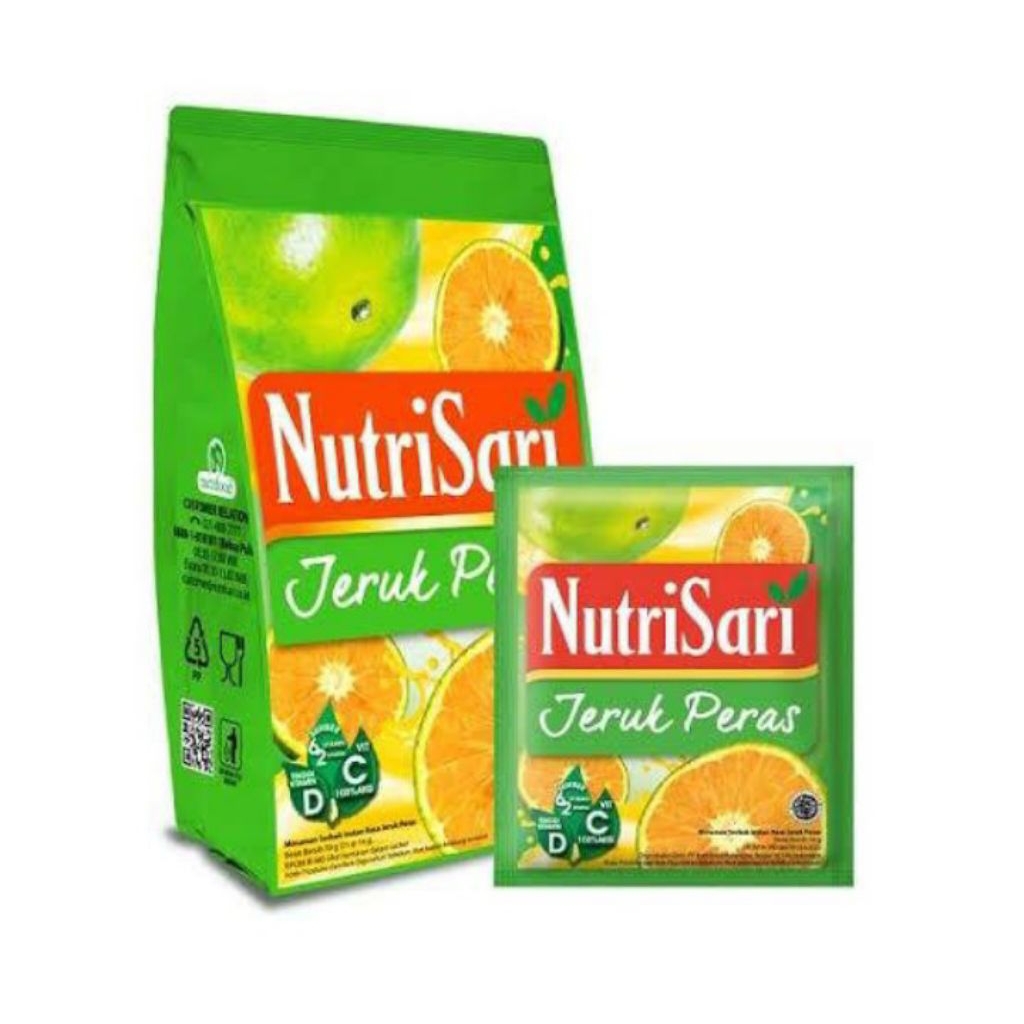 

nutrisari jeruk peras 5 sachet multivitamin