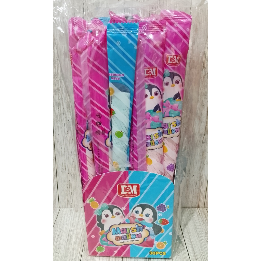 

DSM MARSHMALLOW TAMBANG PINGUIN BOX 30PCS