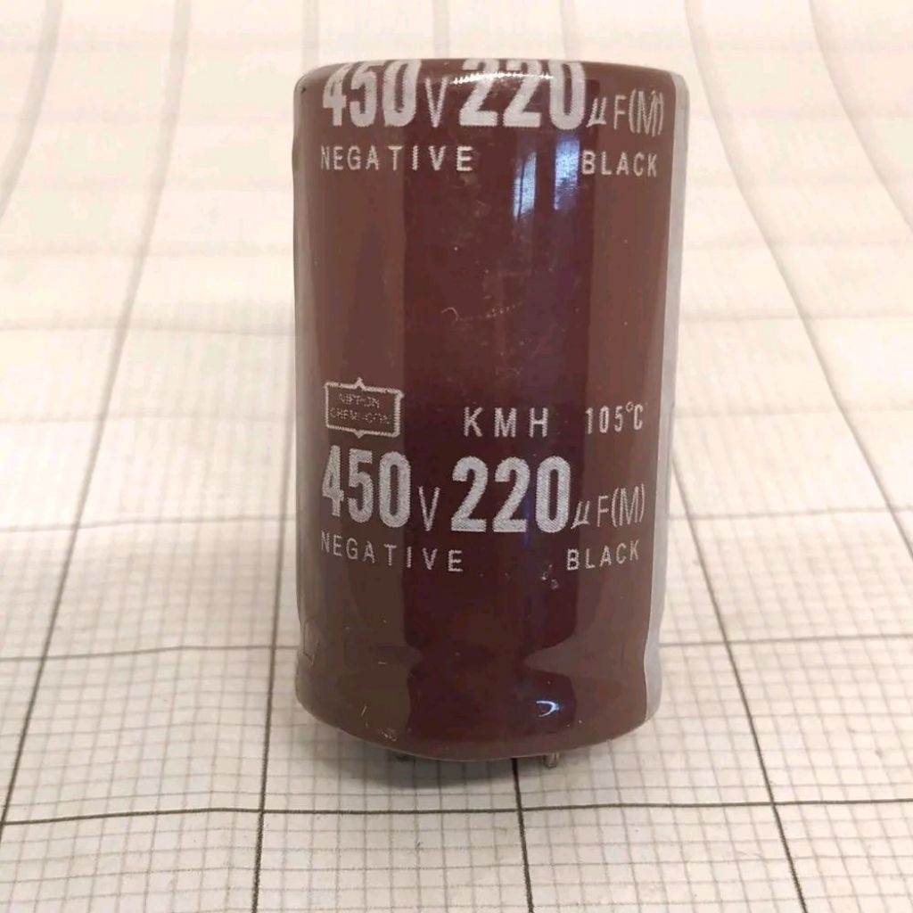 Elco 220uf 450v / Kapasitor Elco 220uf 450v / Elco 220-450V / Elko 220-450v / Elco 220 - 450v KMH Co