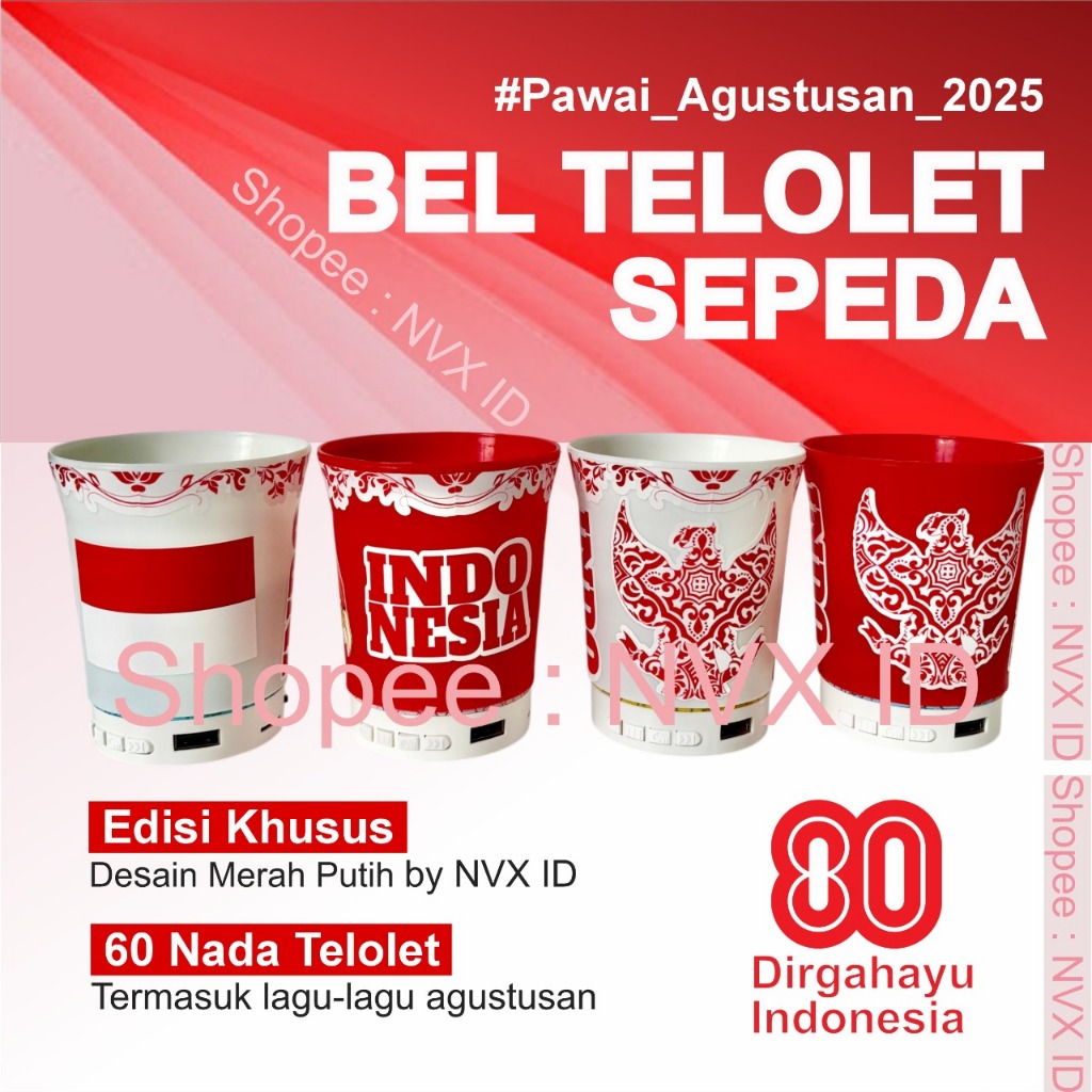 Klakson Telolet Basuri Sepeda NVX ID