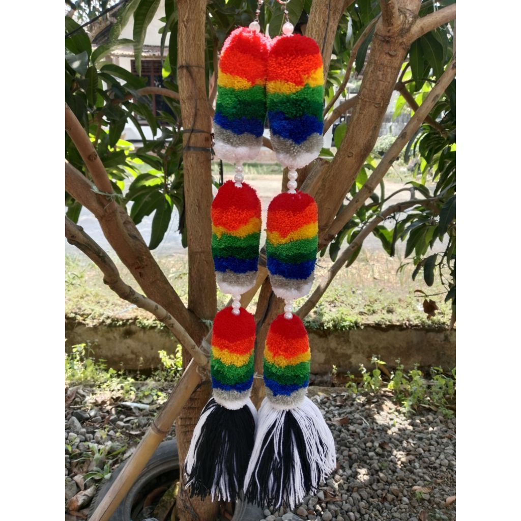 Buntal Gimbul sompyang tambahan tari, harga 1 pasang