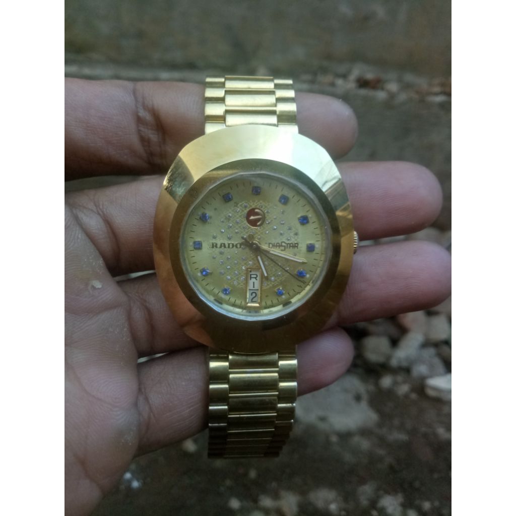 Vintage Rado Diastar Automatic All Gold