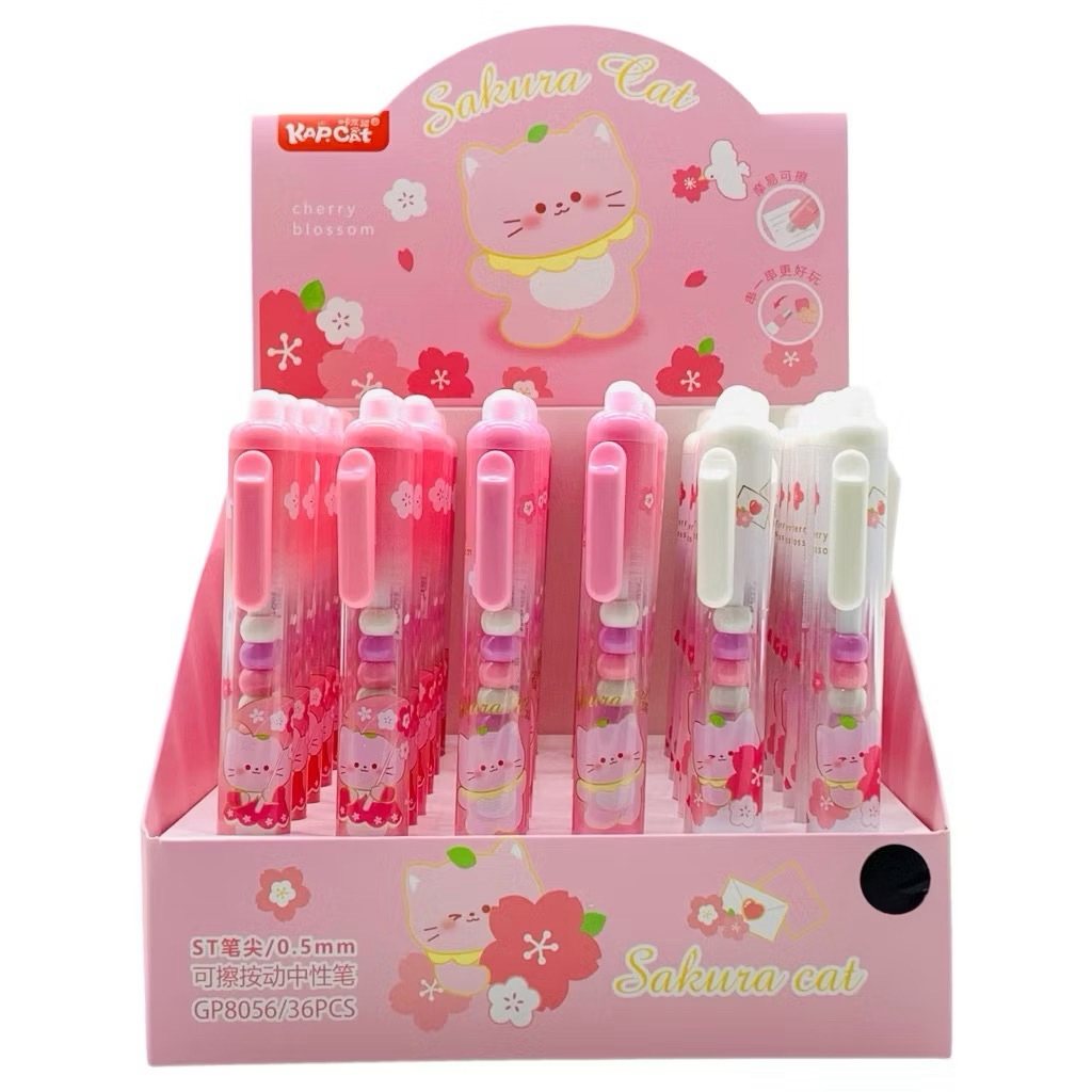 

ERASABLE PEN SATE SAKURA CAT / PULPEN GEL / PENA