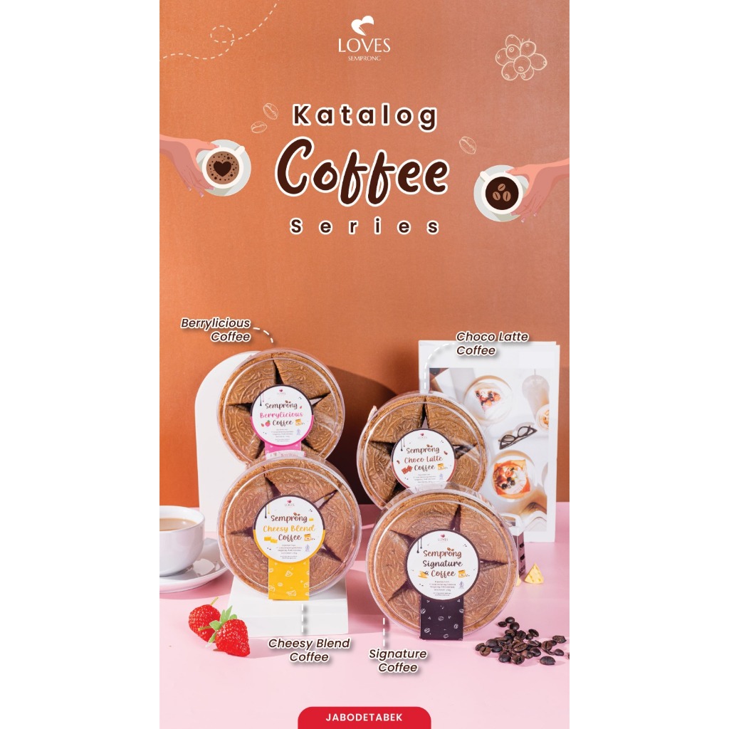 

Toples Reguler Coffe Series - Kue Semprong Kekinian, Renyah Enak, Higienis