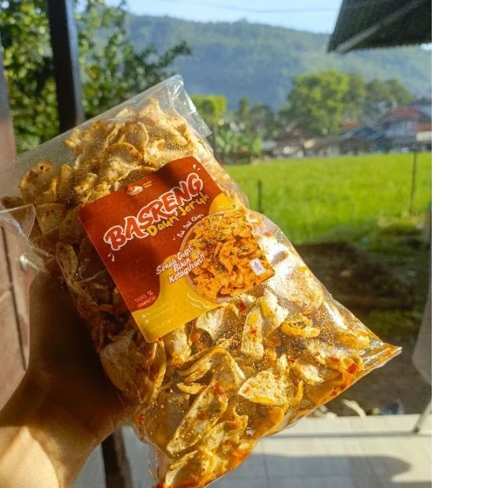 

keripik basreng daun jeruk