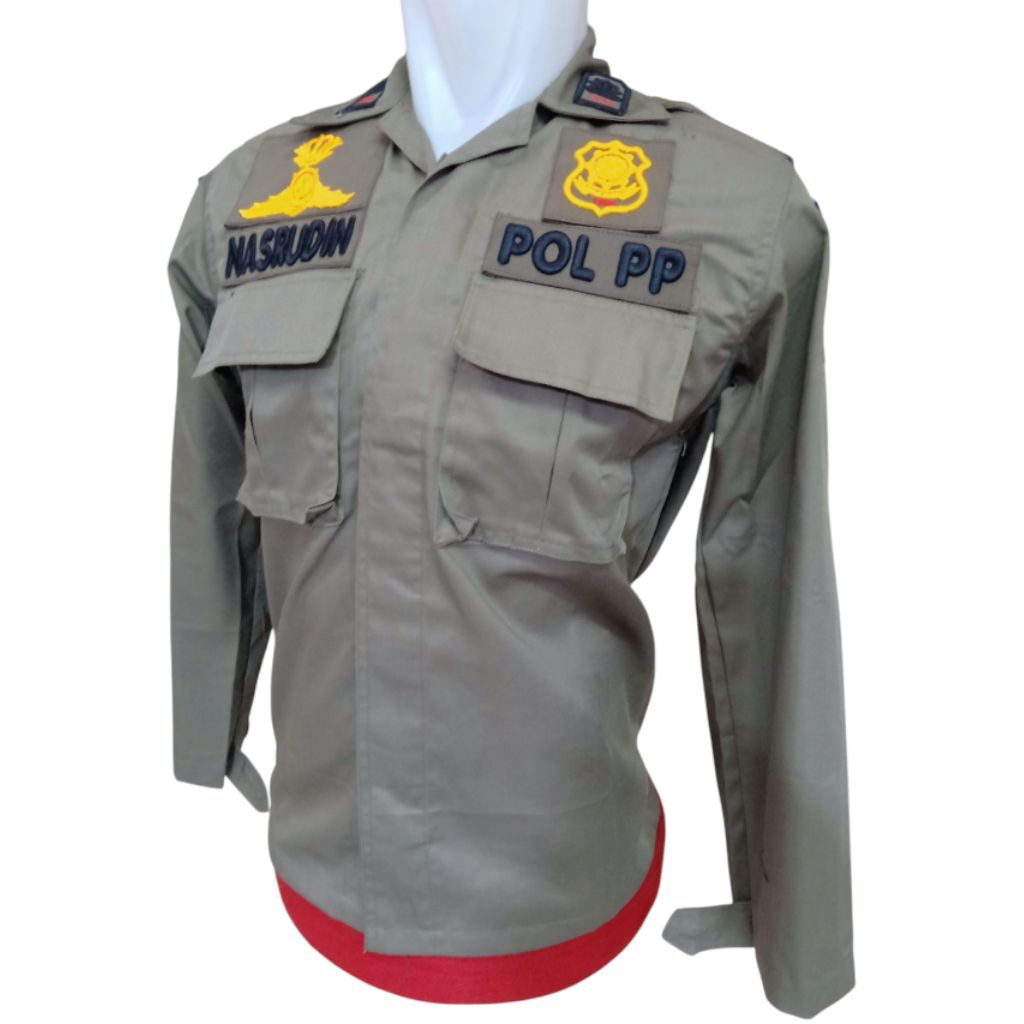 KEMEJA PDL POL PP SATU STELL/ PDL POL PP/ KEMEJA POL PP