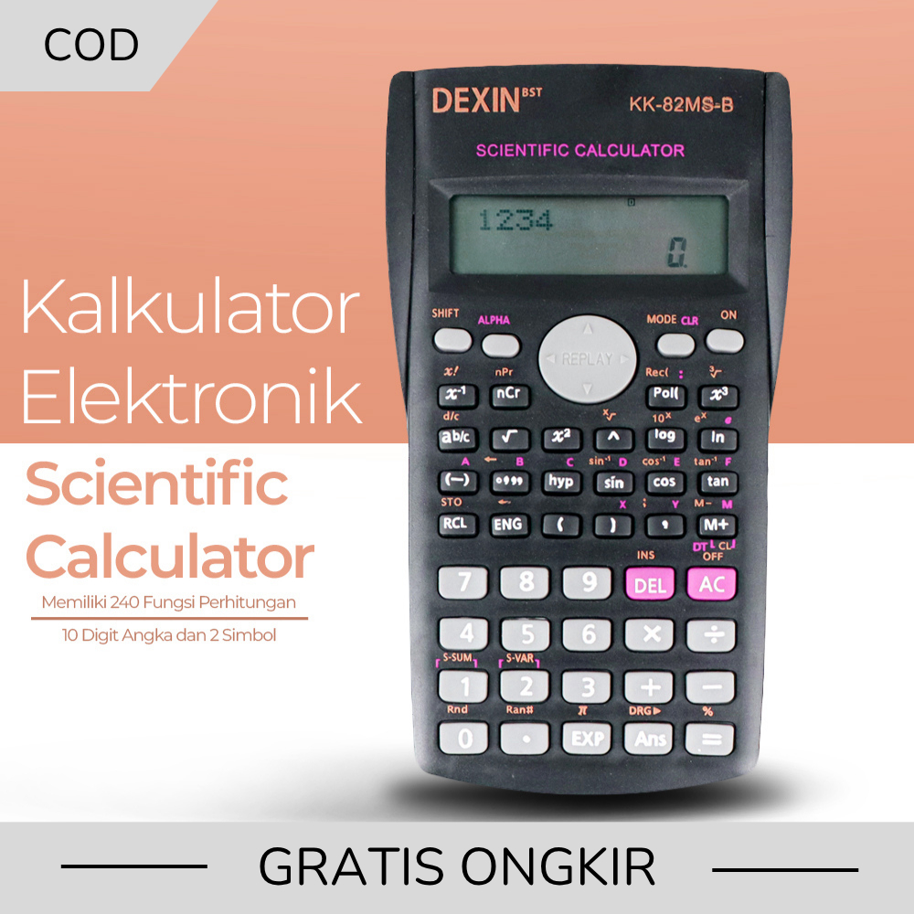 

DEXIN Kalkulator Elektronik Scientific Calculator