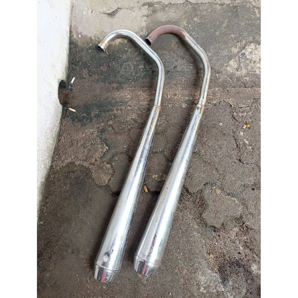 Knalpot Honda GL 100 Original